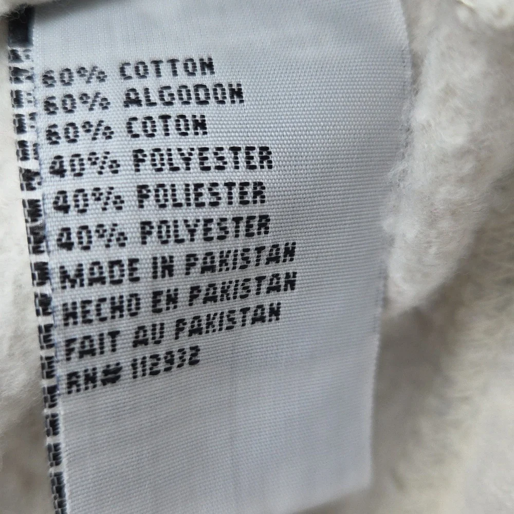 Yellowstone National Park Cream Embroidered Sweatshirt Hoodie Pacific & Co. Med - Picture 16 of 16